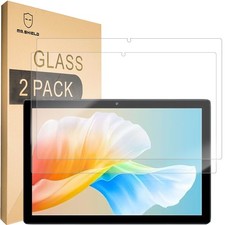 Mr.Shield Tempered Glass Screen Protector for SUAAT S10 Tablet 10.1 Inch clear picture