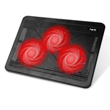 havit HV-F2056 Laptop Cooling Pad for 15.6-17 Inch Laptops, Black Black+Red picture