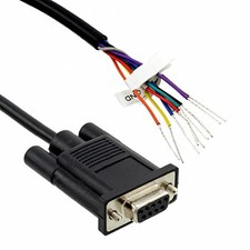 Digi Serial Cable - DB-9 Female - Bare Wire - 48