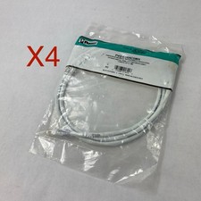 Enhanced Patch Cord CAT 6A PVQ-EU6AC5WH 5ft Cable Lot of  4 picture