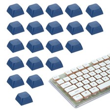 20Pcs XDA Profile Keycap Set PBT Mechanical Numeric Keypads, Sea Blue picture