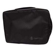 Tomtoc 360 Urban Black Laptop Tablet Shoulder Bag Cordura Ballistic Fabric Case picture