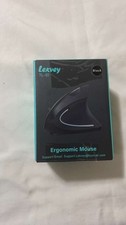 Ergonomic Mouse, LEKVEY Vertical Wireless Mouse - Rechargeable 2.4G Black picture