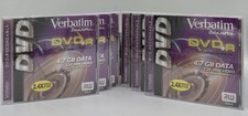 6 Verbatim DataLifePlus DVD+R Recordable 4.7 GB Data 120min 2.4x Video DVD RW picture