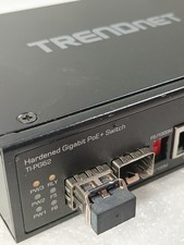 TRENDnet TI-PG62 6-Port Gigabit PoE+ Industrial Switch DIN Rail w/ PSU picture