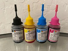 4x30ml Premium Universal Bulk Ink Refill Kit for HP Printer Cartridges picture