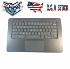 New  L62440-001 For HP Chromebook 14A G5 Palmrest US Keyboard & Touchpad USK picture