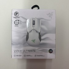 Razer RZ01-03050400-R3U1 White Viper Ultimate Gaming Mouse/Dock- picture