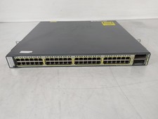 Cisco Catalyst WS-C3750E-48PD-SF 48x GbE 2*10GE(X2)  Managed PoE Switch picture