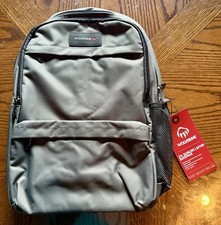 Wolverine 27L Slimline Laptop Backpack Gunmetal 15/17in Nylon WVB4003 picture