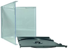 10.4mm Standard Black 1 Disc CD Jewel Case (Unassembled) Lot picture