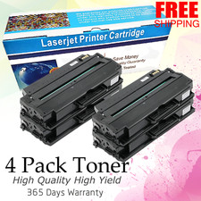 4 Pack MLT-D103L MLTD103S Toner for Samsung 103L ML-2955DW ML-2955ND SCX-4729FD picture