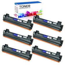 6PK TN1000 Toner Cartridge For Brother Laserjet DCP1510 DCP1510R MFC1810R HL1110 picture