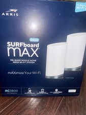 Arris Surfboard mAX Tri-Band Mesh System WC4S AC3800 Wi-Fi Speed up to 3.8 Gb... picture