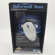 VTG Retro 3-Button Computer Mouse Scroll Wheel PS/2 2003 Micro Innovations PD96i picture