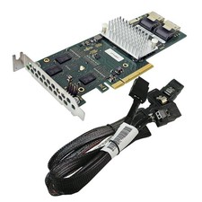 Fujitsu D2616-A22 GS 1 6Gb/s PCIe x8 Dual Port SAS RAID Controller LP +2x Cables picture