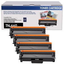 4x TN660 Toner Compatible With Brother TN630 MFC-L2700DW MFC-L2705DW DCP-L2540DW picture