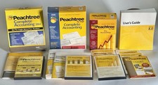 Peachtree Sage Accounting Software Lot 2004 2006 2007 CDs Manuals Boxes picture