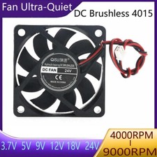 4015 DC Brushless 3.7V-24V Cooling Fan Ultra-Quiet 2-Pin Micro Fan 40x 40 x 15mm picture