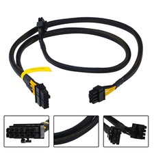 12pin to 8pin+8pin PCI-E GPU Power Adapter Cable for DELL Precision T7960 60cm picture