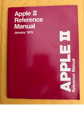 VINTAGE 1978 Apple II Reference Manual (Red Book) picture