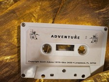 ADVENTURE 2 Scott Adams 1979 - Cassette Tape Program Game for Apple II TRS-80? picture