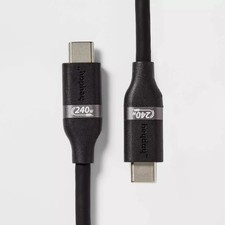 heyday 240W USB-C to USB-C 4FT SOFT TOUCH Cable [FAST CHARGE] - B4 picture