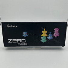 Ducky Zero 6108 Pure White Hotswap Bluetooth RGB Mechanical Keyboard - Cherry MX picture