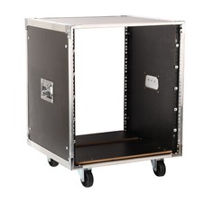 12U Mobile Server Rack Audio & Video Stage Stereo Equipment Storage Cabinet 19in picture