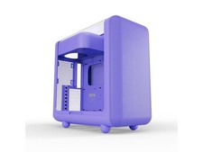 HYTE CS-HYTE-X50G-TM Purple ABS / Steel / Tempered Glass ATX Mid Tower Case (Com picture
