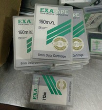 11x Exabyte 307265 160mXL EXATAPE 8mm Tape Data Cartridges + 1x 112m 180093 picture