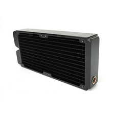 240mm Copper Radiator 45mm Thick G1/4 5-Port High Flow Water Cooling picture