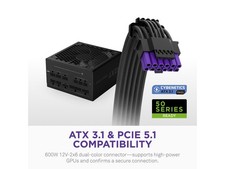 NZXT C850 Gold Core 80Plus Gold Fully-modular ATX 3.1 Power Supply, US Power picture