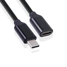 USB C Data Cables 60W Type-c Extension Cord Type-c Male To Female 3A Extension picture