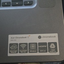 Acer 15in Chromebook Gray picture