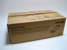 Genuine Xerox Phaser 6280 106R01393 Magenta High Capacity CT350723 New OPEN BOX picture