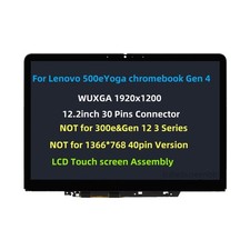For Lenovo 500e Yoga Chromebook Gen 4 82W4001SUS LCD Touch Screen Replacement  picture
