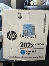 HP 202X Cyan Cian only High-yield Toner Cartridges , MFP M281 Series | CF500XM picture