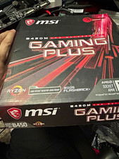 MSI B450M GAMING PLUS MicroATX AM4 AMD DDR4 4-Slot BIOS Flashback+ picture