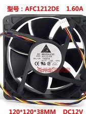 Delta AFC1212DE 12038 DC12V 1.6A 12CM 4-Pin PWM Cooling Fan picture