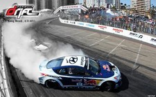 Cars beach drifting racer formula drift hyundai Desk Mat Stitched picture