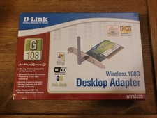 D-Link AirPlus XtremeG Wireless Network PCI Adapter 802.11g 108Mbps DWL-G520 New picture