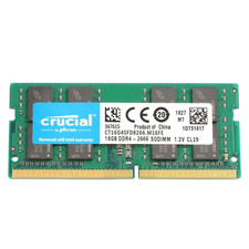 CRUCIAL 16GB DDR4 2666 PC4-21300 Laptop SODIMM 260Pin Notebook Memory RAM 1x 16G picture