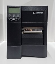 Zebra ZM400 203 DPI Thermal Transfer Label Printer USB Ethernet ZM400-2001-0100T picture