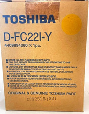 Toshiba Genuine D-FC221 DCF221Y 4409894060 Yellow Developer New Sealed picture