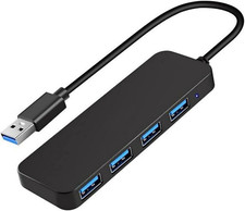 4 Port USB 3.0 Hub Splitter Multi Adapter 5Gbps High Speed PC Desktop Laptop Lot picture