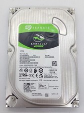 SEAGATE BARRACUDA SATA HARD DRIVE 1TB S/N: ZN1RH0TB 3.5 
