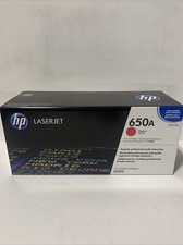 NEW OEM HP CE273A 650A Magenta Toner Cartridge picture