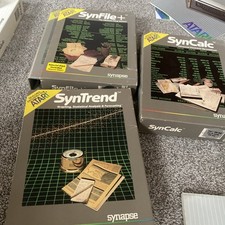 SynCalc, SynFile+, SynTrend with SynStat & SynGraph by Synapse for Atari picture