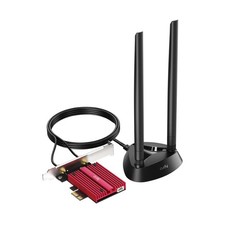 CUDY WE4000 AX5400 Wi-Fi 6E Bluetooth 5.2 PCIe Network Adapter w/ Heatsink picture